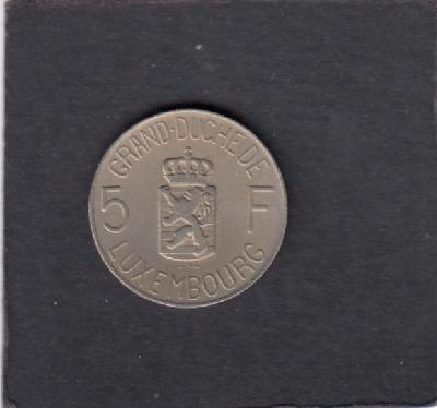 Beschrijving: 5 Franc CHARLOTTE